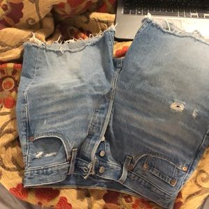 Jean shorts